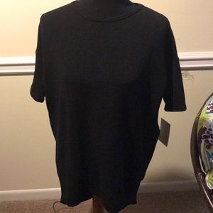 NWT Lularoe Irma unicorn black shirt